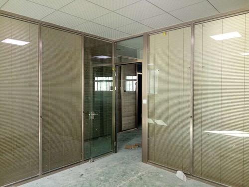 百叶玻璃隔断安装视频