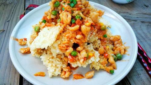 浇汁锅巴的做法视频